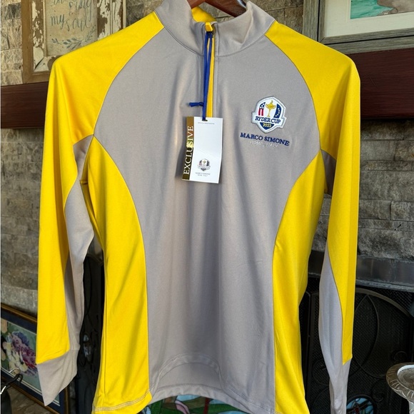 Womens Golf Shirt New Ryder Cup 2023 women’s 1/4 zip shirt  Marco Simone Rome L - Picture 3 of 9
